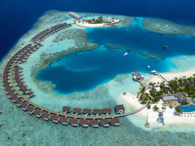 Maldive eco-sostenibili: l'anima verde dell'Eden 6 OBLU SELECT at Sangeli AERIAL VIEW RESORT VIEW