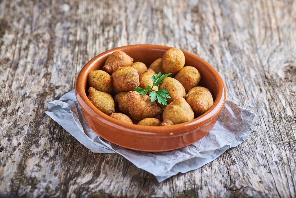 Frittelle di baccalà​