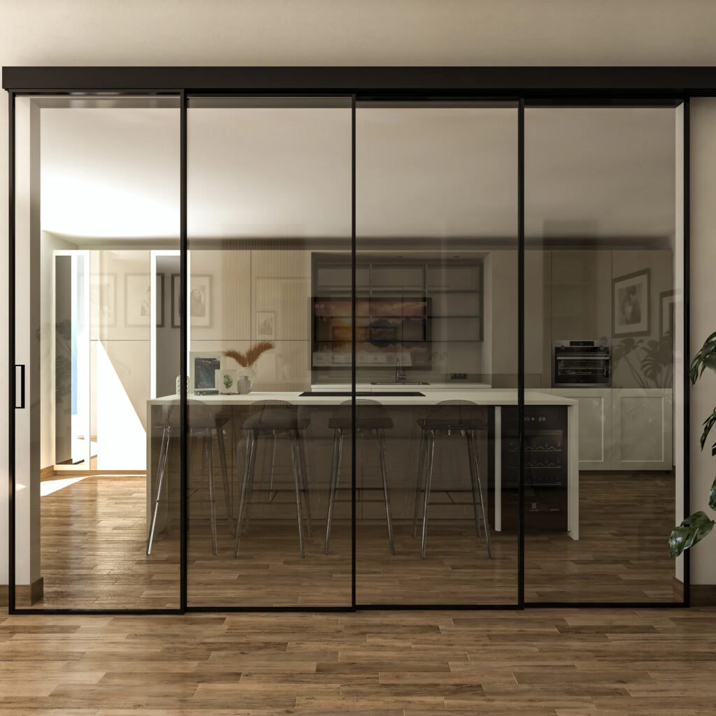 Cucina e living in dialogo: l’open space che fa vivere meglio la casa 1 Parete divisoria Fip Porte