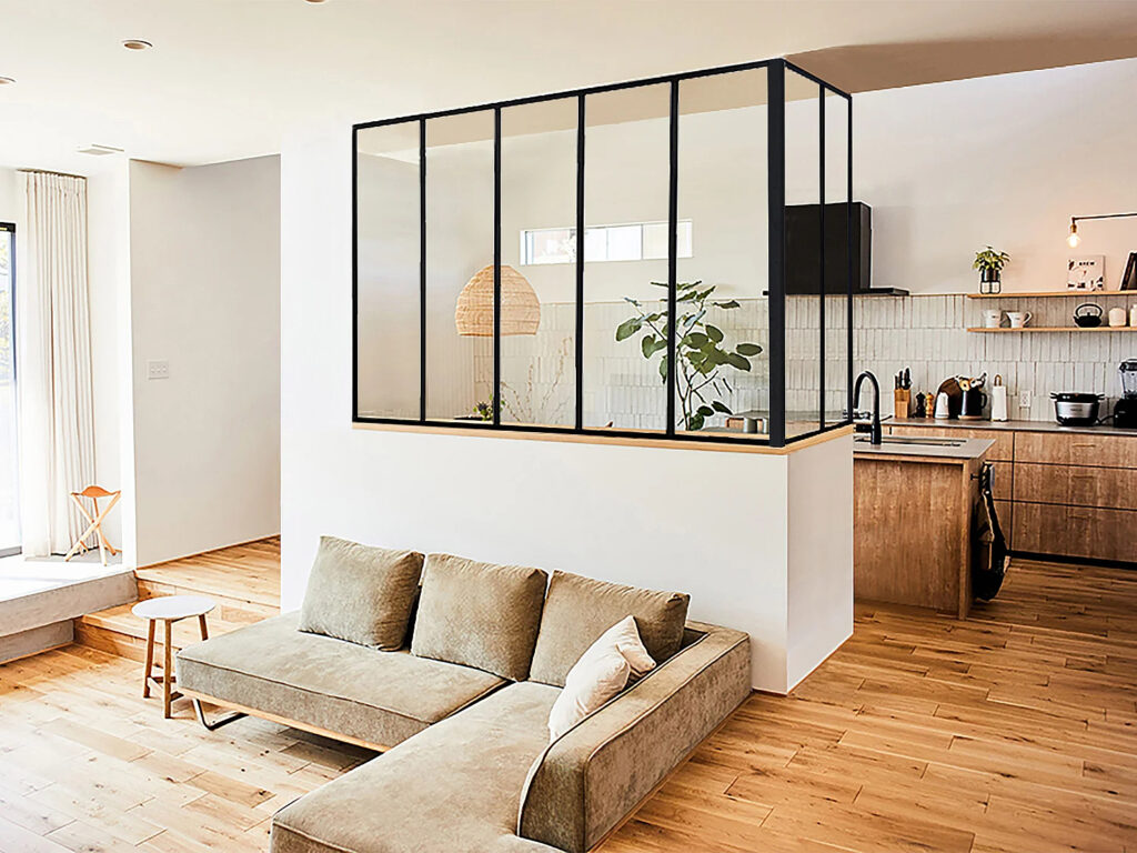 Cucina e living in dialogo: l’open space che fa vivere meglio la casa 2 Vetrata divisoria Bayview
