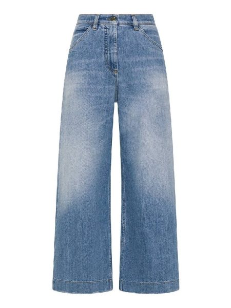 Blue Revolution: il jeans diventa manifesto di stile 1 Cropped vita alta gamba ampia Niu E240