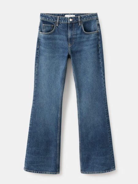 Blue Revolution: il jeans diventa manifesto di stile 8 Flared a vita bassa Mango E2999