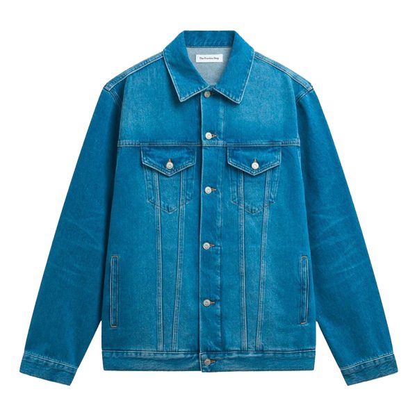 Blue Revolution: il jeans diventa manifesto di stile 24 giacca THE FRANKIE SHOP