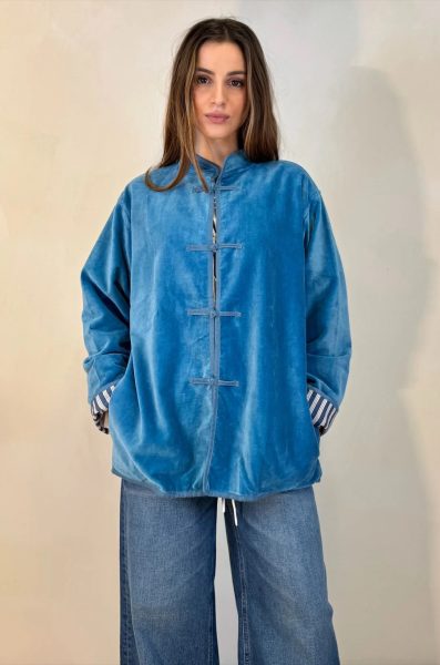 Giacca in velluto stile orientale – Secret Firenze E 11500