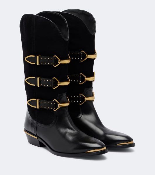 Il ritorno degli stivali: alti, texani o combat boot? La guida agli abbinamenti per ogni silhouette 9 Isabel Marant Con fibbie