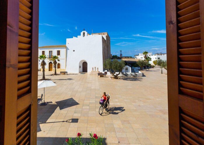 Saint Francesc, capitale dell'isola di Formentera